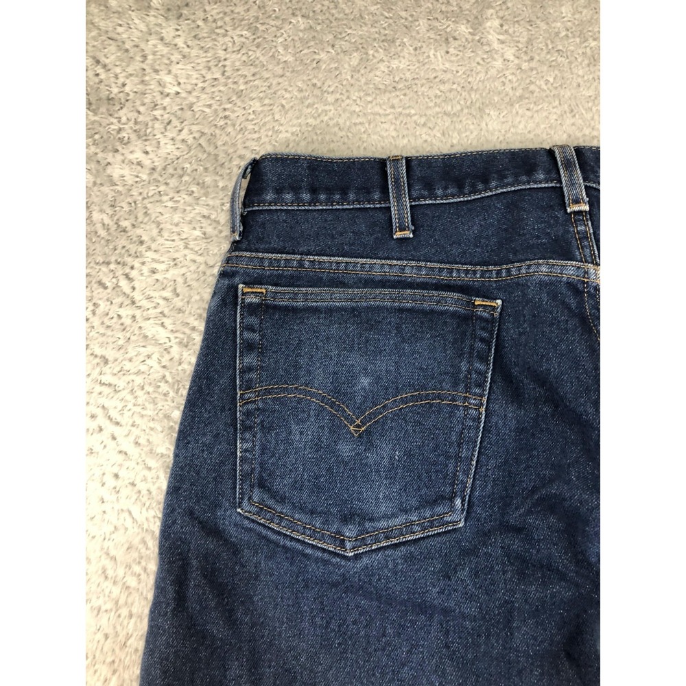 Levi's 517 Jeans Mens 37x28 (Tag 38x29) Blue Bootcut Denim High Rise - Picture 6 of 16